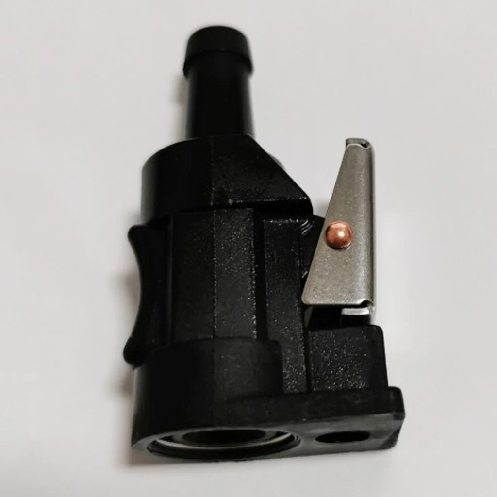 Genuine for Yamaha Outboard Fuel Connector - 8mm Engine End (#6E5-24305-06) Female Tank Hose Fittings Small Engine Boat Universa