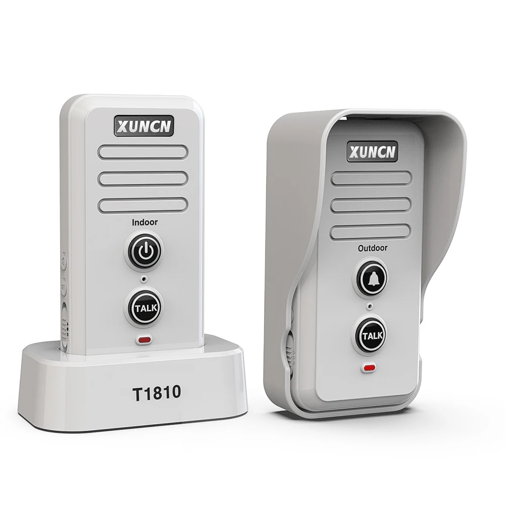 XUNCN-timbre intercomunicador de voz inalámbrico para el hogar, walkie-talkie bidireccional, llamadas de más de 1000 metros de larga distancia.