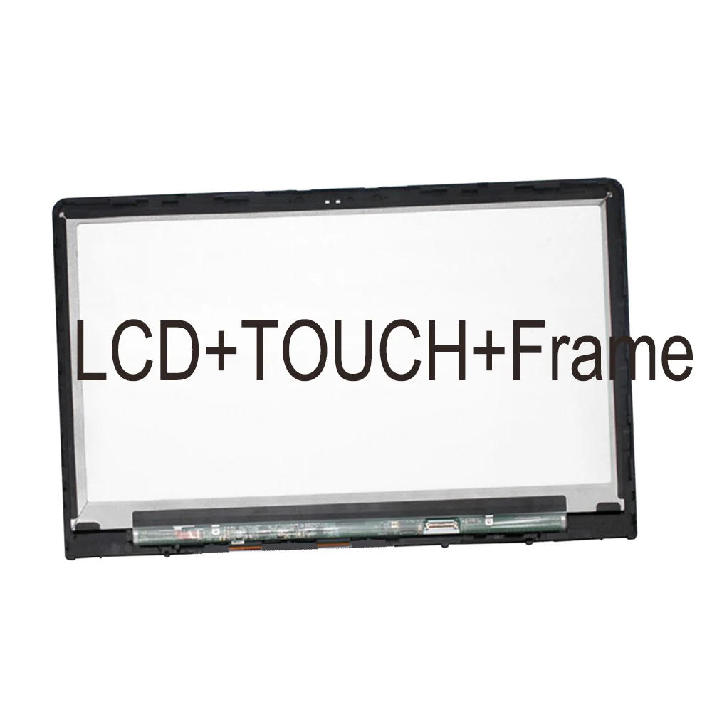 Imagem -02 - para hp Pavilion X360 15-br 15br 15t-br000 15 br Série Display Lcd Tela de Toque Digitador Assembléia do Painel 15.6