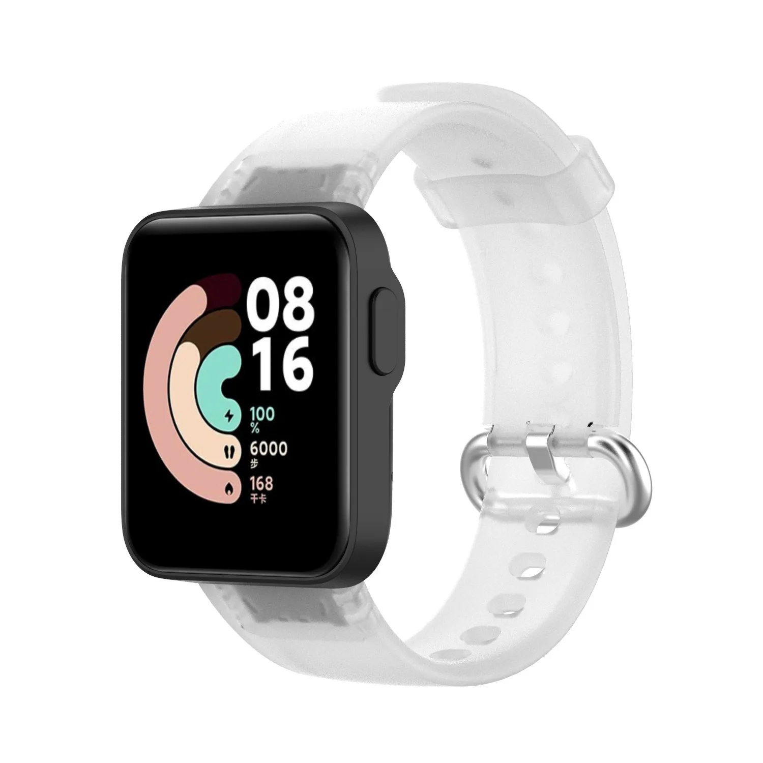 Correa translúcida de TPU para Xiaomi Mi Watch Lite, pulsera para Redmi Watch Band