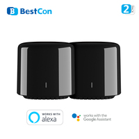 BroadLink RM4 BestCon RM4C mini Wi-Fi Smart Universal Remote Voice Control with Google Home & Alexa Smart Home HUB