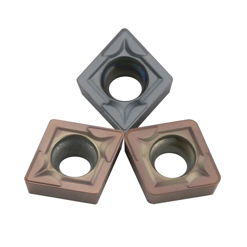 Carboneto de Inserção Ccmt Ferramenta de Torneamento Interno Diamante Cnc Lâmina Cortador Torno Para-sclcr 10 Peças Ccmt060204 Ccmt060208