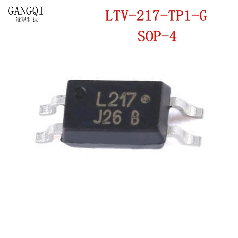 20pcs LTV217 SOP4 SMD LTV-217-TP1-G L217 sop-4 Optocoupler Standard IC Chip