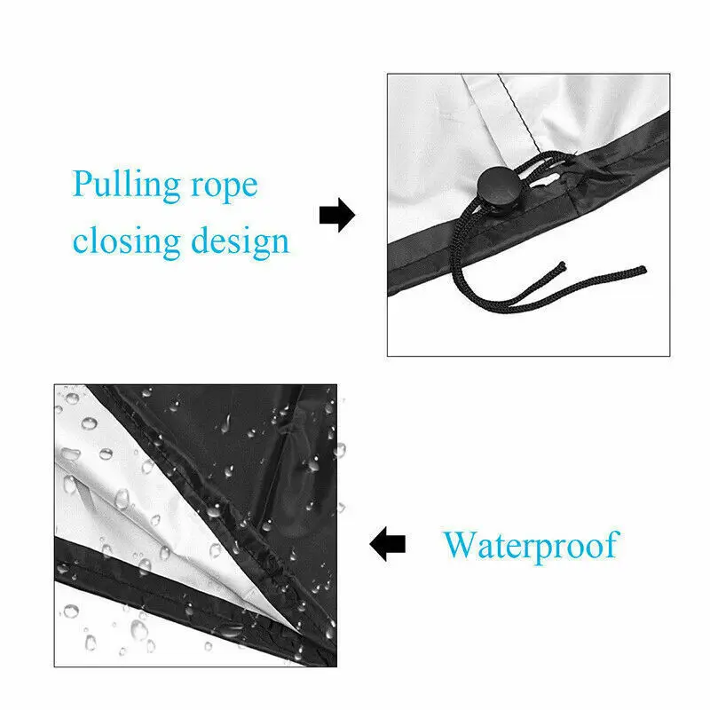 SPA bathtub swimming pool waterproof cover outdoor garden courtyard dust cover anti-fall leaves UV dust and rain cover