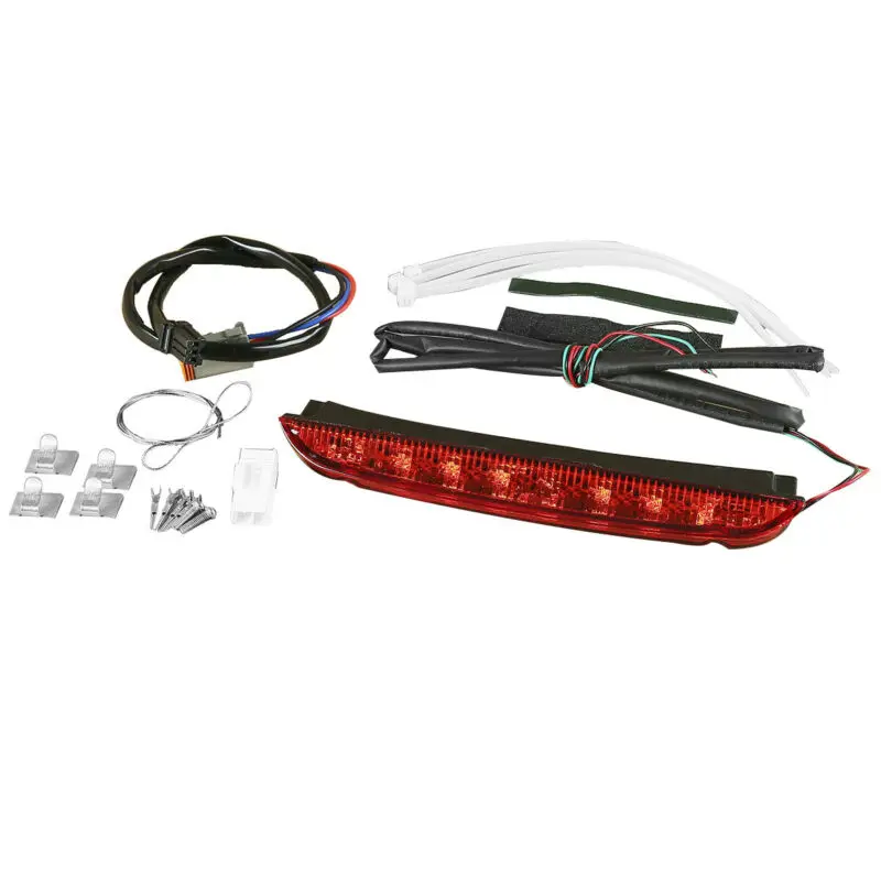 Bagażnik motocyklowy z oświetleniem LED do Harley Touring Road Glide Electra Street Glide 1993-2013 — zdjęcie 6