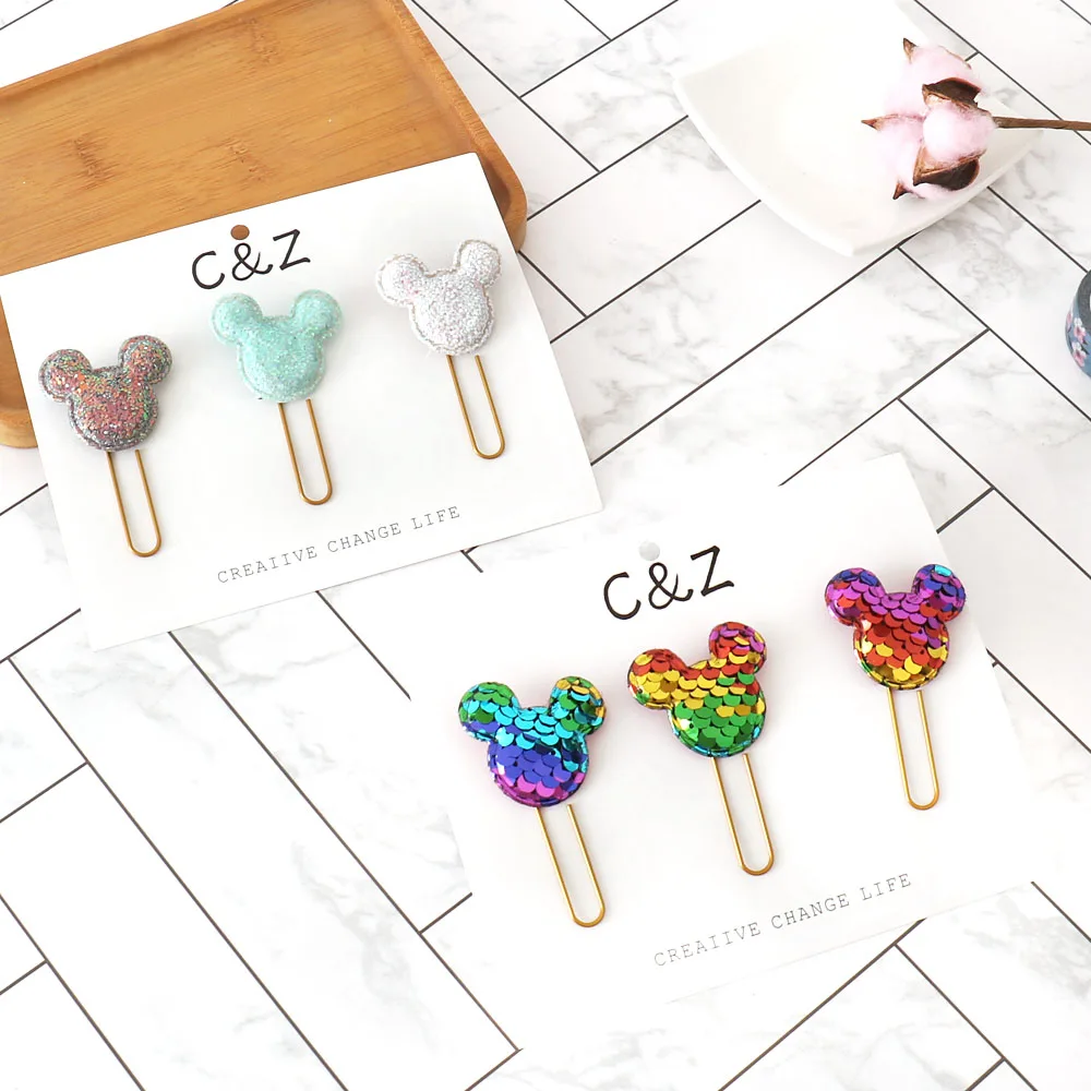 TUTU śliczne kawaii handmade metalowe biuro szkoła indeks spinacze do papieru zakładka uczeń klipsy na notatki biurowe H0406