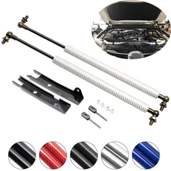 For Toyota Fortuner SW4 AN150 AN160 SUV 2015-2024 Front Bonnet Hood Modify Gas Struts Lift Support Shock Damper Absorber Props