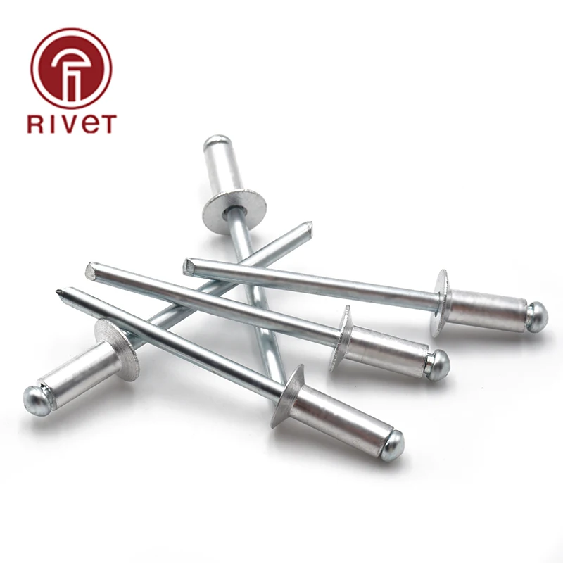 ISO 15978 Aluminium Steel Open End Countersunk Head Blind Rivets/Pop Rivets /Decoration Nail Pull Rivets M3.2*18 M3.2*20