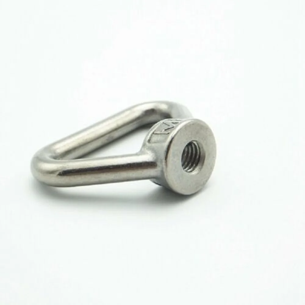 M8/10 304 Stainless Steel Metric Thread Triangle Ring Nut Marine Lifting Eye Nut