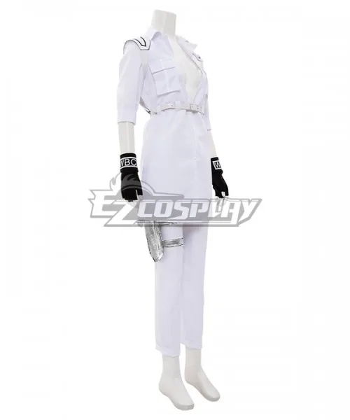 Cells At Work Code Black Neutrophil U-1196 White Adult Uniform Suit Halloween Party Set Outfit Unisex Cosplay Costume E001