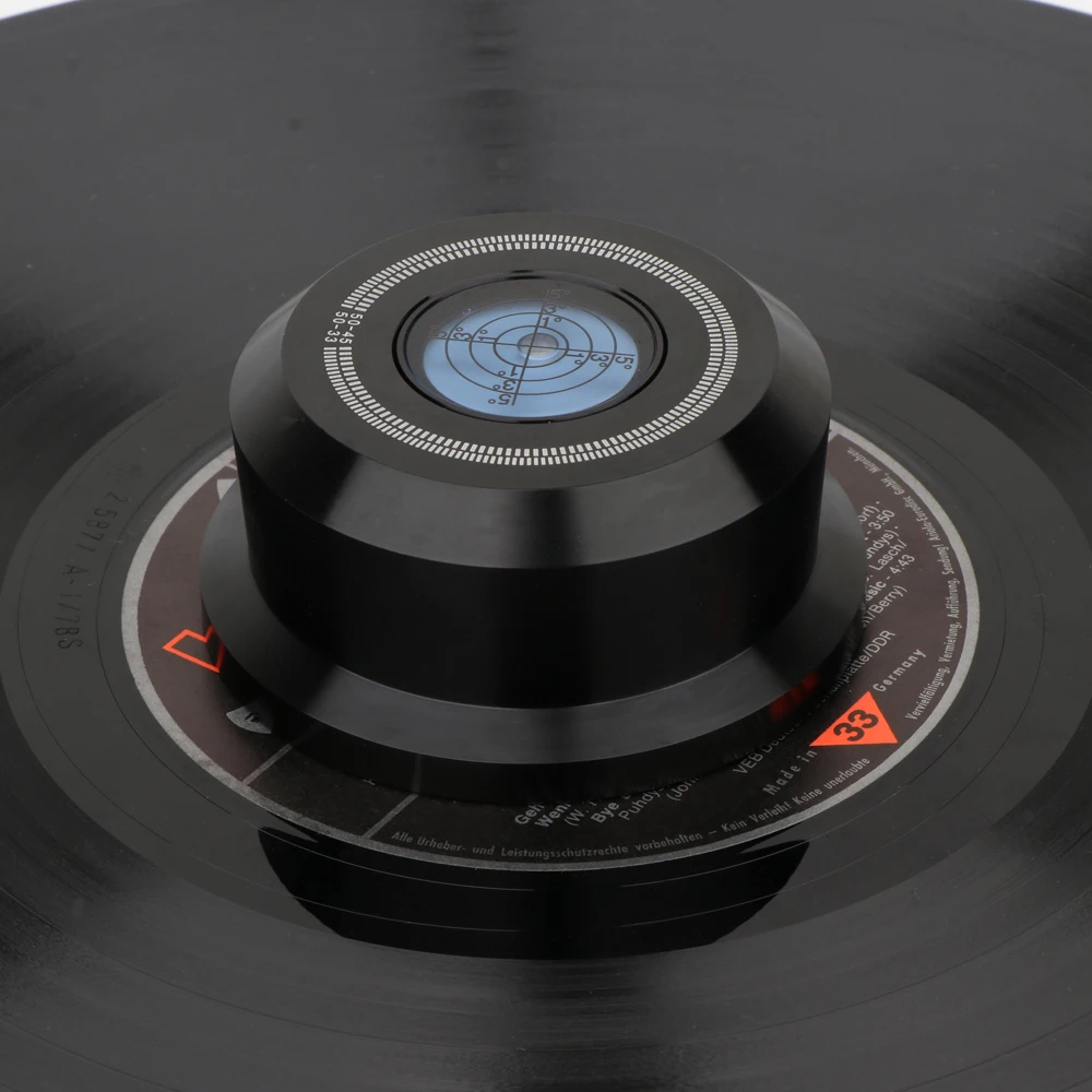 Mono audio Hi-End RT632B 60Hz schwarz Rekord gewicht LP Disc Stabilisator Plattenspieler Vinyl Clamp Hifi Audiophile Grade Vinyl Vibration – Detail 8