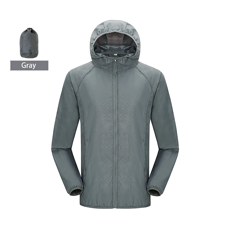 LNGXO Wandern Wasserdichte Jacke Frauen Männer Camping Lauf Sonne-Schutzhülle Windjacke Quick Dry Outdoor Sport Regen Mantel Unisex