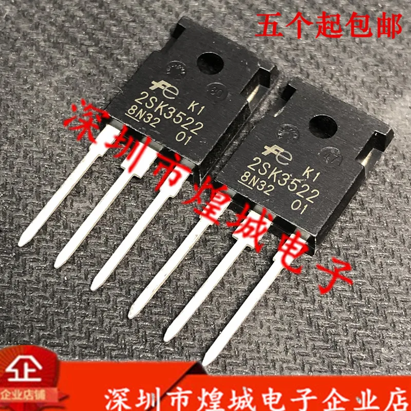 10PCS/Lot   2SK3522  TO-247 500V 21A  5