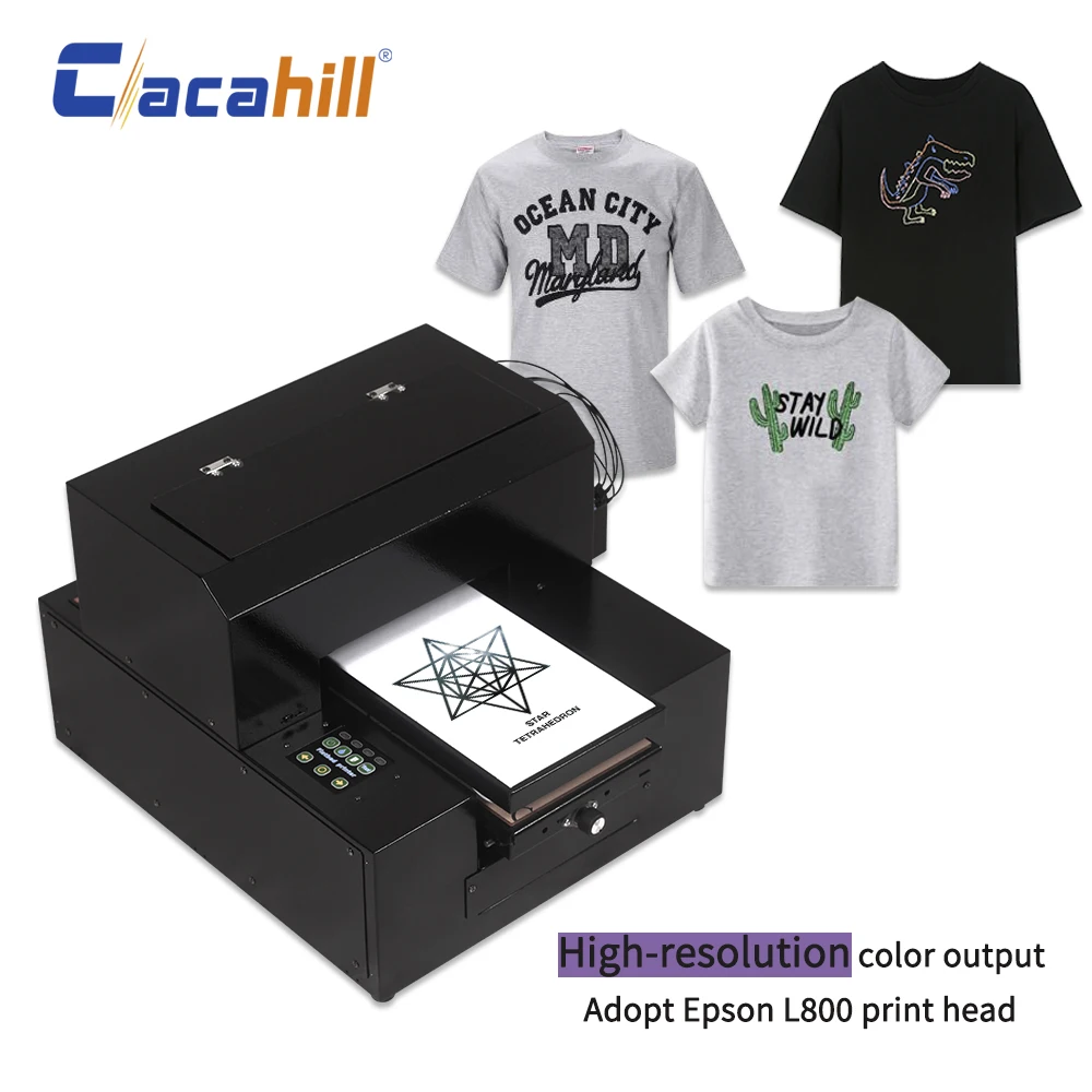 

Планшетный принтер A4 Epson L800, печатающая головка, машина для печати на футболках, текстильной одежде/подушках/занавесках/перчатках