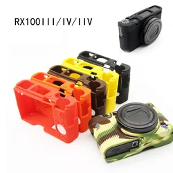Soft Silicone Camera Protector Case Rubber Body Cover Bag Skin  For Sony RX100 III RX100 IV RX100 V VI RX100 VII Protective