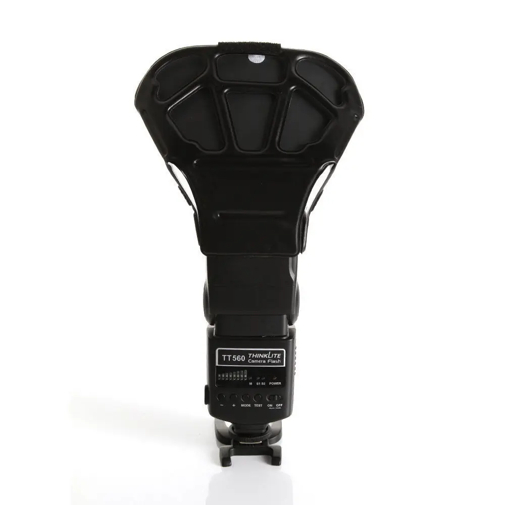 Universal 3 Color Flash Light Speedlite Diffuser Softbox Reflector for GODOX Canon Nikon Olympus Sony Yongnuo Flash Diffuser