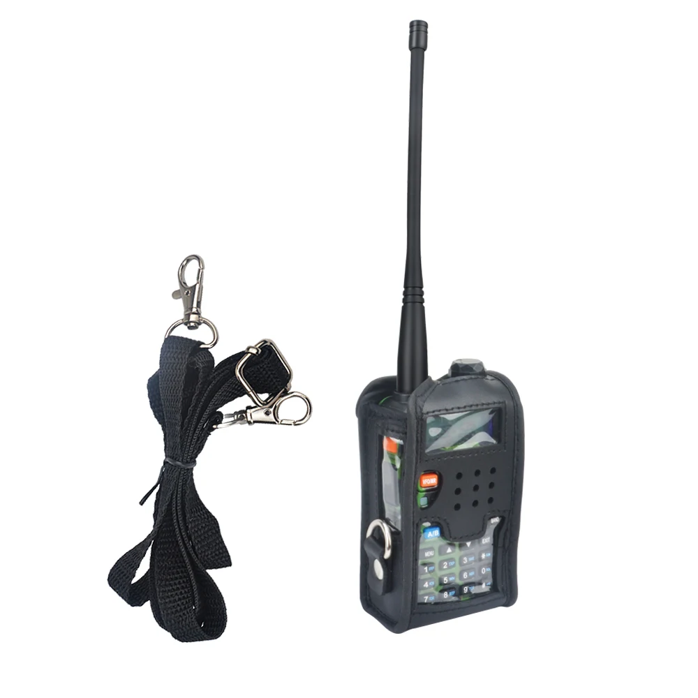 Baofeng walkie talkies Accessories soft case Leather carrying Holder radio Holster for Baofeng walkie talkie UV-5R ,UV-5RB