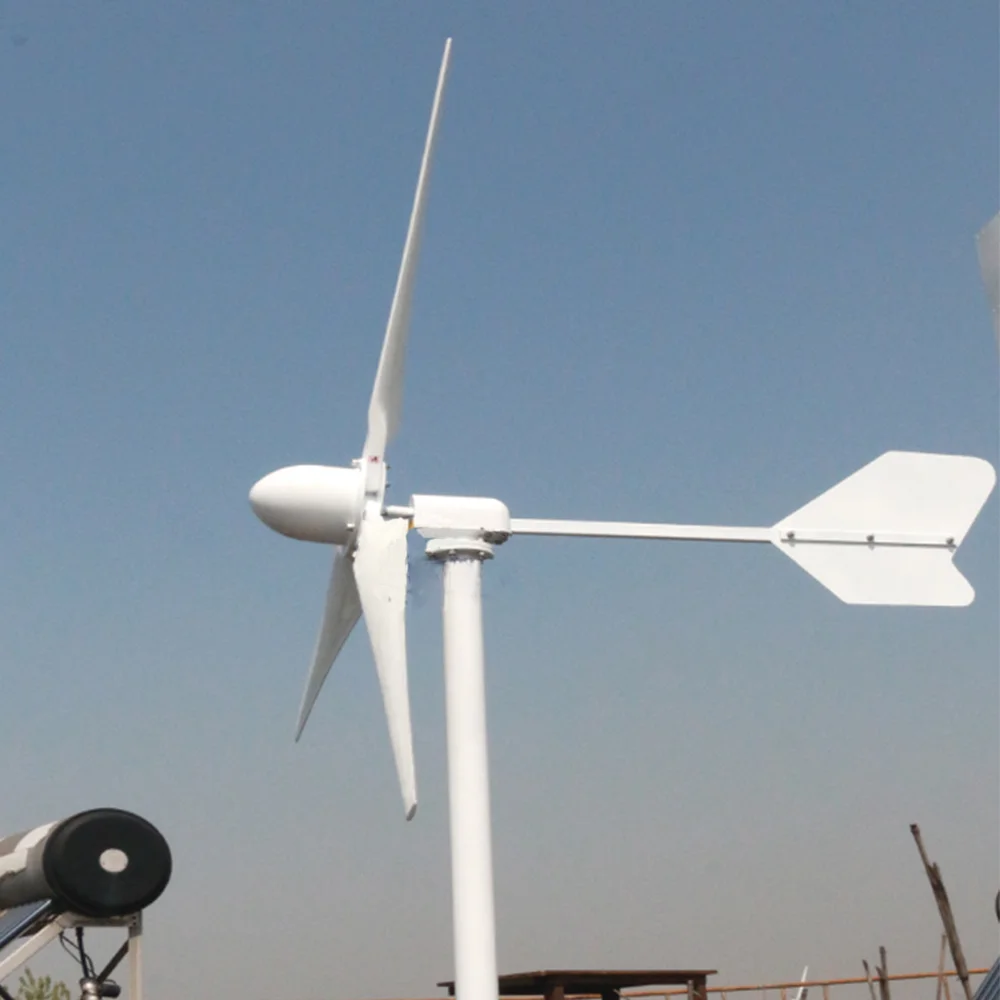 Free Energy Windmill 20KW 220V 380V 600V Horizontal Wind Turbine Generator Low RPM For Farm Home Boat Use