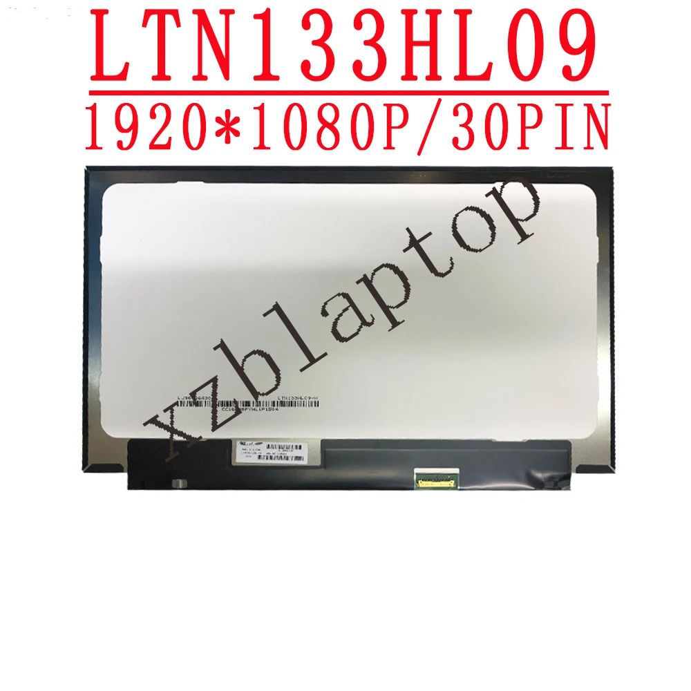 

13.3'' eDP 30 pin 1920*1080 IPS Laptop LED 100% sRGB SCREEN LTN133HL09 fit LQ133M1JW15-E N133HCE-GP1 LP133WF4 SPB1 NV133FHM-N52