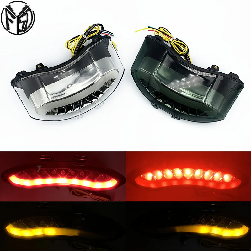 

LED Rear Tail Brake Light Blinker Turn Signal Integrated Lamp For Triumph Daytona 675 Speed Triple R Motorcycle Accessories