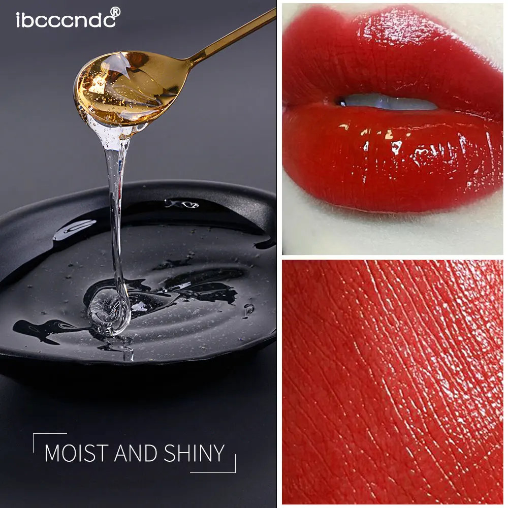 100ML Moisturizing Clear Lip Gloss Base Oil Non-Stick DIY Lip Stick Raw Material Gel for Lip Gloss Lipgloss Base Liquid Lipstick