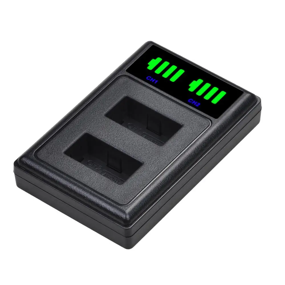 LED Dual Batterie Ladegerät für Gopro 3 Batterie GoPro HERO3 +, HERO3 Kamera und GoPro AHDBT-201, AHDBT-301, AHDBT-302 Batterien