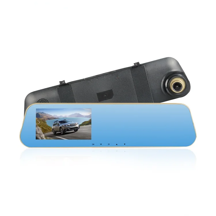 Hot Selling 1080P 4.3 Inch Video Recorder Dvr Car Camera Driving Recorder Dash Cam  Car  Recorder  Rearview Mirror Camera