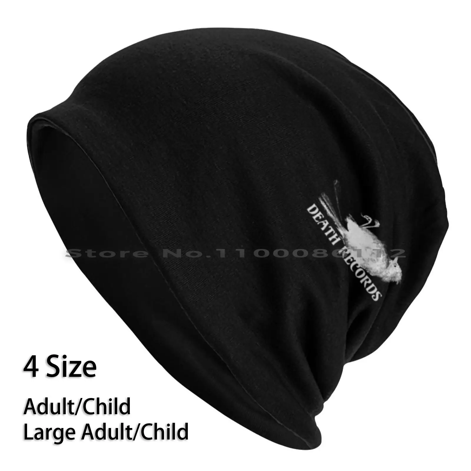 Death Records Beanies Knit Hat Death Records Phantom Of The Paradise Brimless Knitted Hat Skullcap Gift Casual Creative