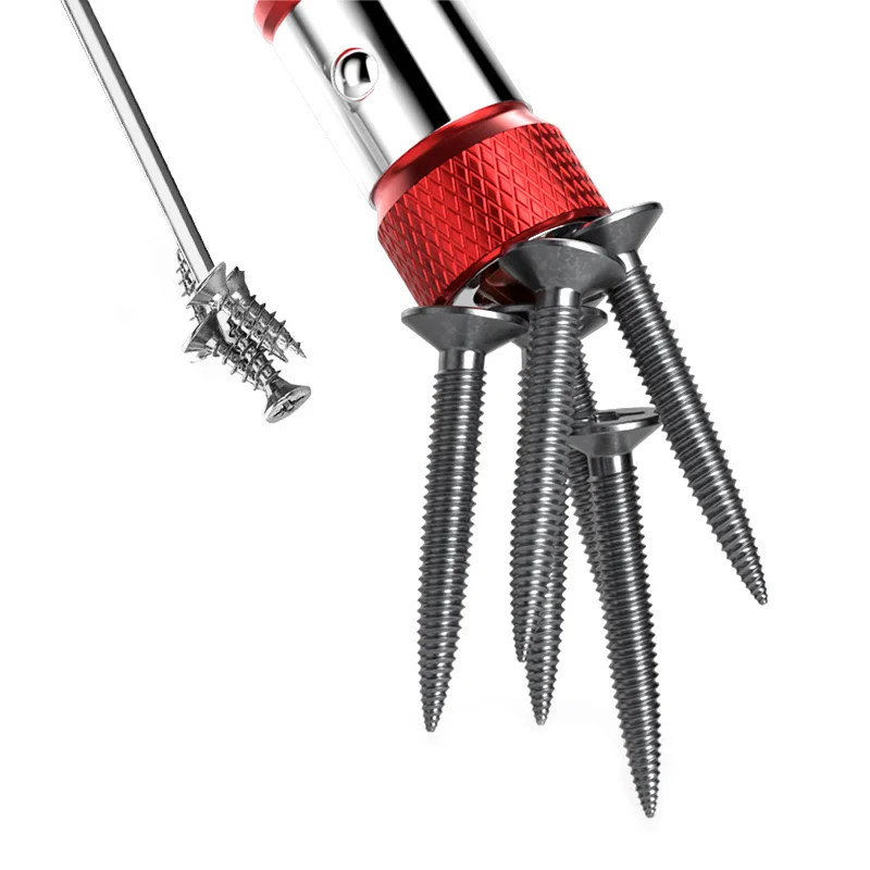 Screwdriver Magnetic Ring 1/4'' Universal Screw Driver Head Magnetic Ring Accessories for 6.35mm Shank Anti-Corrosion Drill Bit