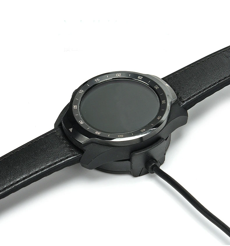 Smartwatch شاحن قاعدة محول USB كابل شحن ل Ticwatch برو/2020/4 جرام LTE الرياضة ساعة ذكية الطاقة تهمة اكسسوارات