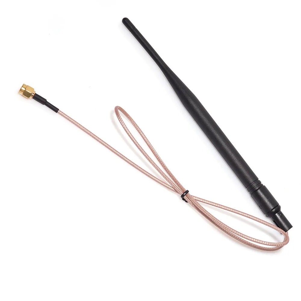 Superbat 3dbi 900Mhz Tilt and Swivel Design GSM Omni Antenna RP-SMA Male(Female in) Connector