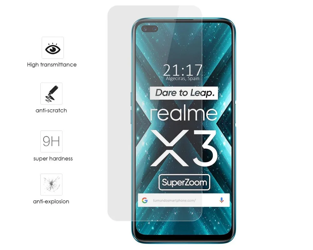 Tempered glass Protector for Realme X3 SuperZoom / X50 5G glass