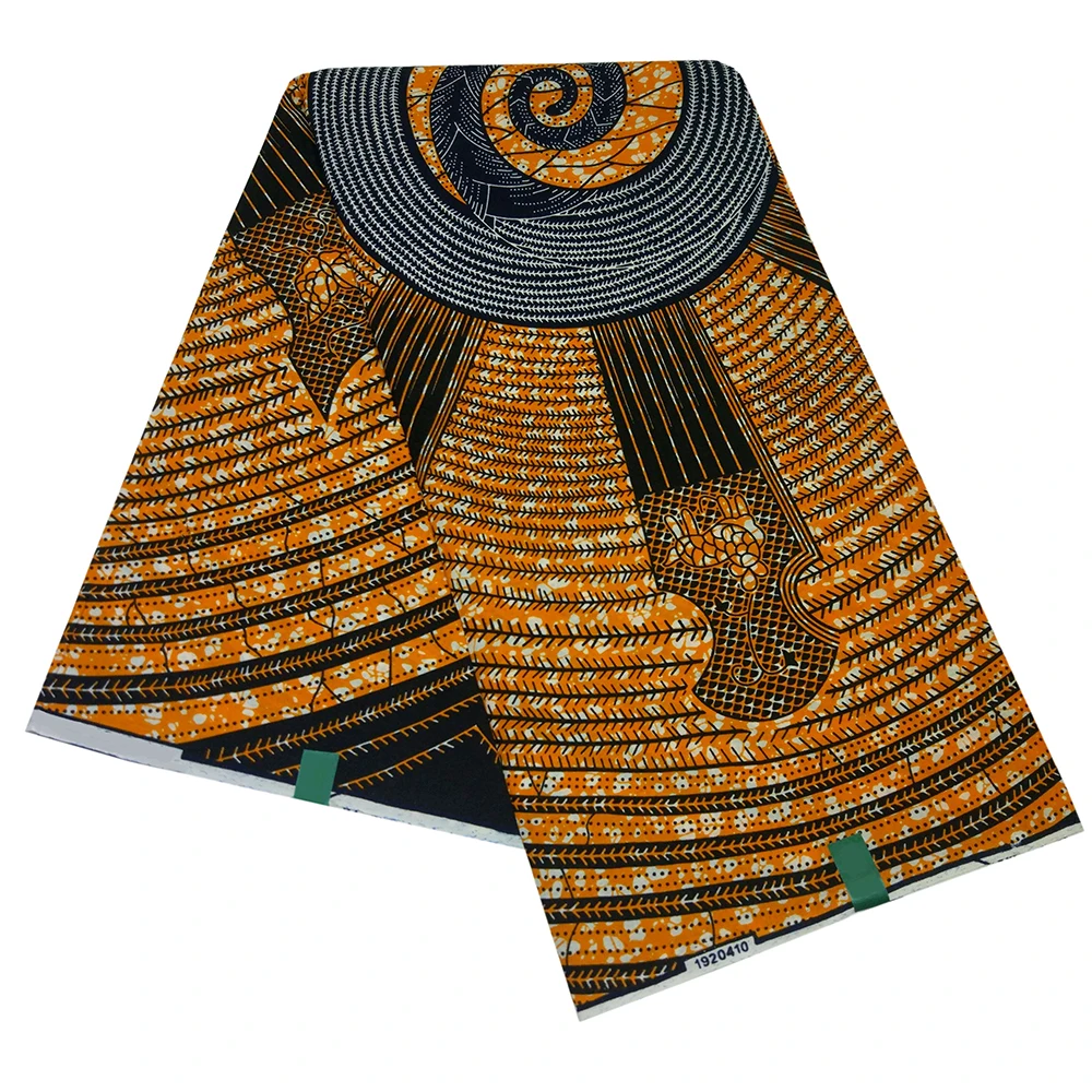 

2019 New Fashion Design African Fabric Guaranteed Wax Traditional Printed Fabric For African Clothes