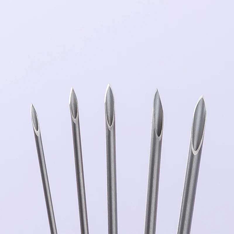 

5/10pcs Disposable Sterile Body Piercing Needles Medical Surgical Steel Navel Nipple Ear Nose Lip Ring Kit 14G 15G 16G 18G 20G