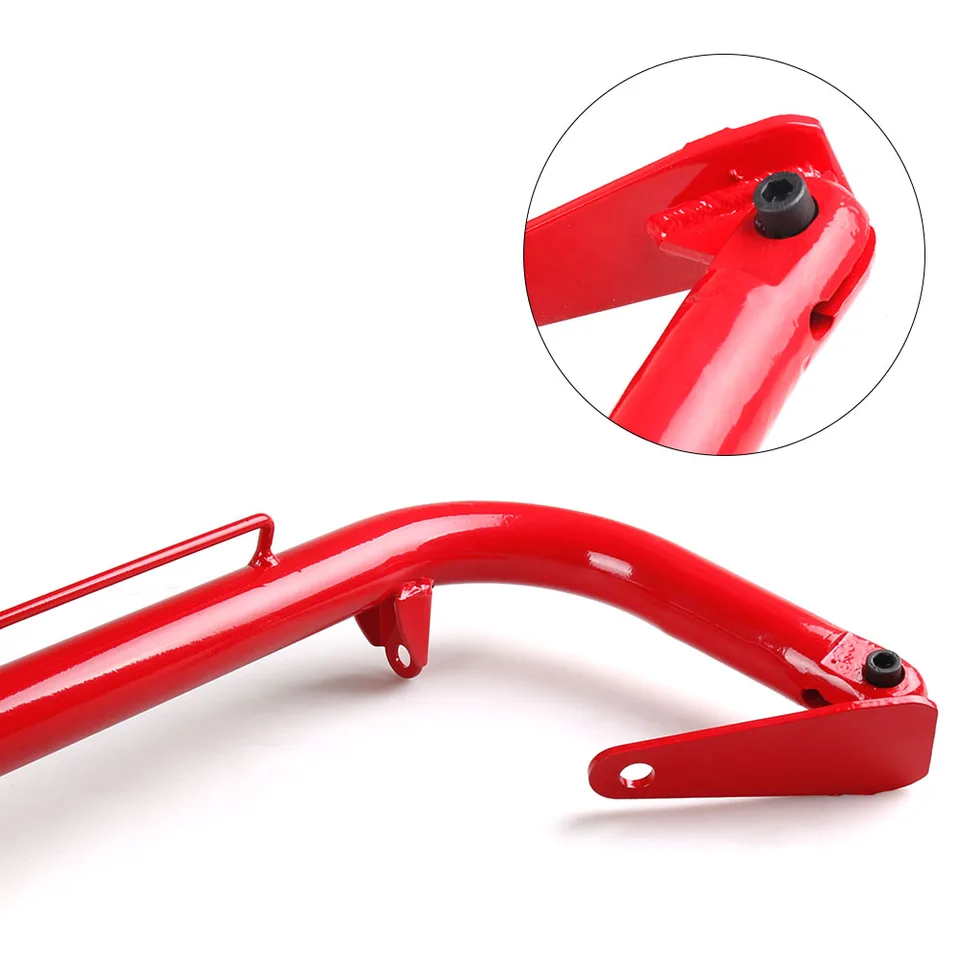 ECOTRIC 49" Universal Racing Harness Bar - Black Steel Roll Bar For 4/5/6 Point Seat Belts