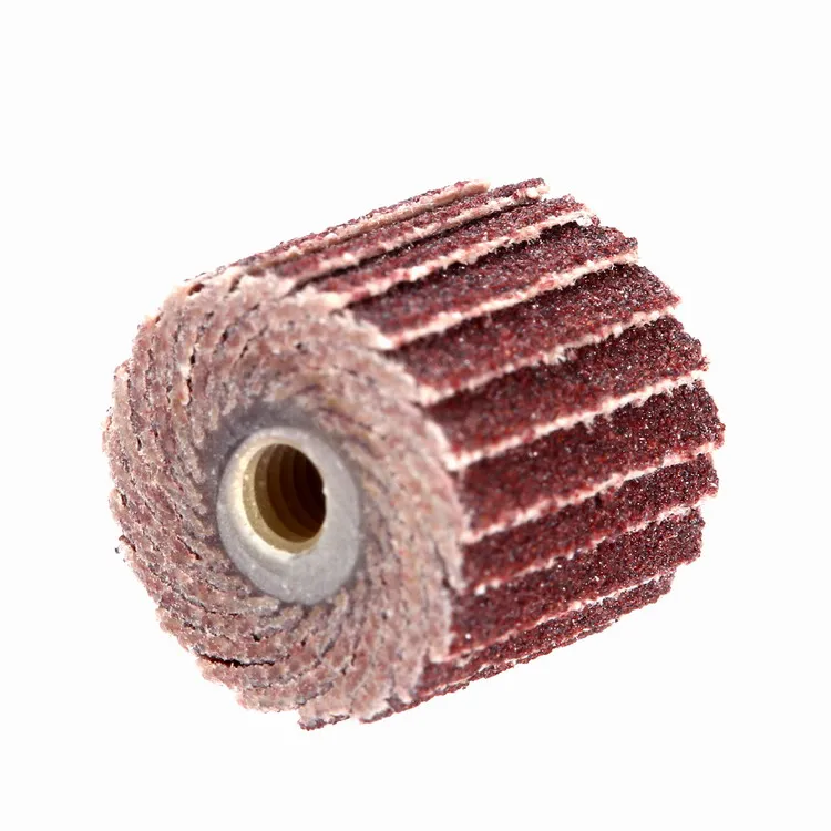 10 Buah 240-Grit 10X10X3Mm Pengamplasan Flap Disc Grinding Flap Wheels Brush Sand + Mandrel untuk Dremel Rotary Tool Dremel Accessories