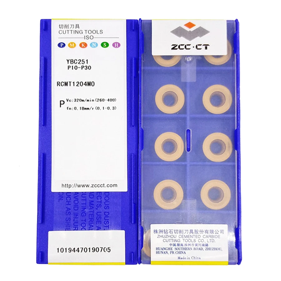 Zcc.ctカーバイドインサート、rcmt10t3mo、rcmt1204mo、rcmt1606mo、rcmt2006mo、アクセサリーc251、r5、r6、r8、r10