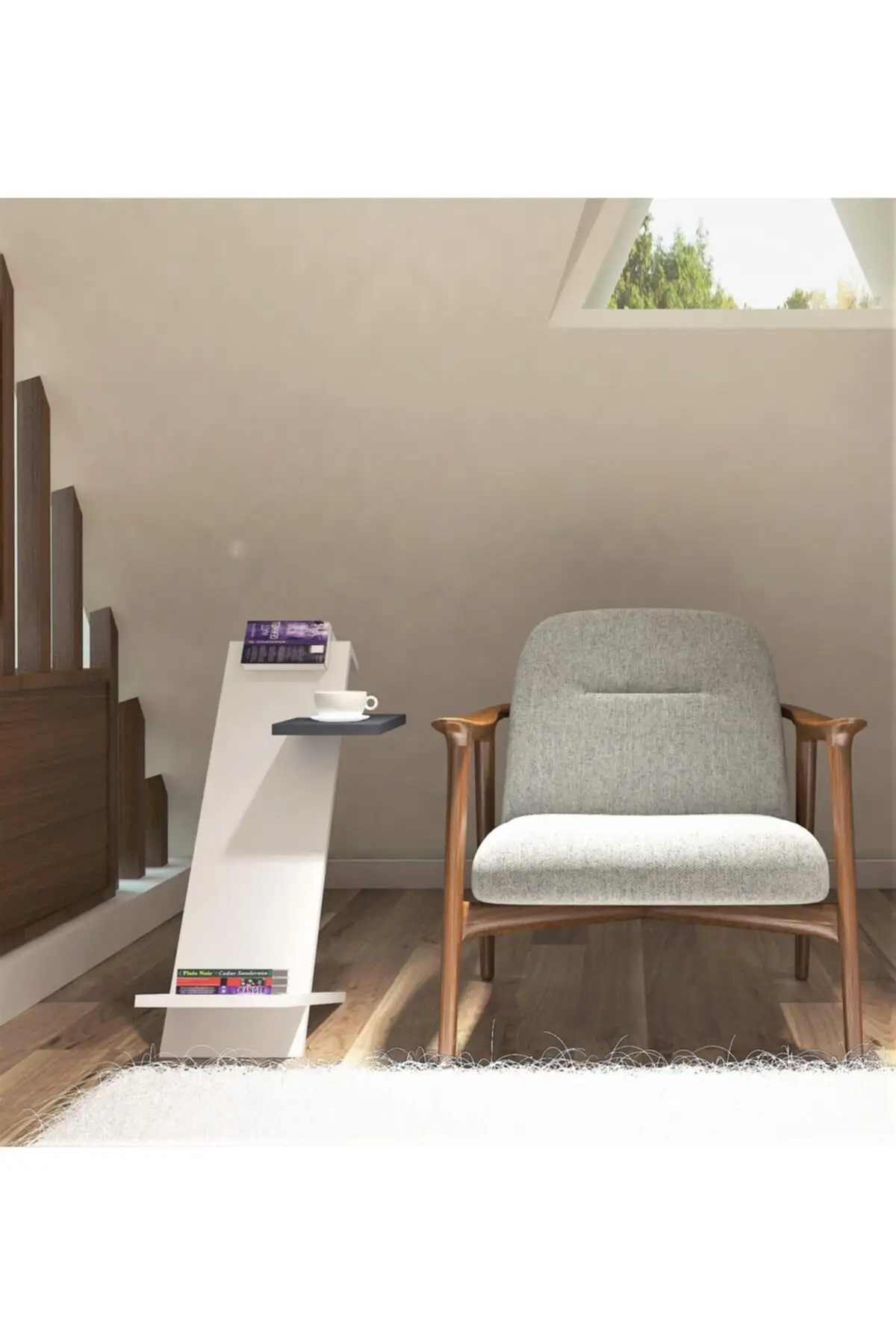 Book Reading Stand-Decorative Coffee Table-Seat Side Stand MADE IN TURKEY