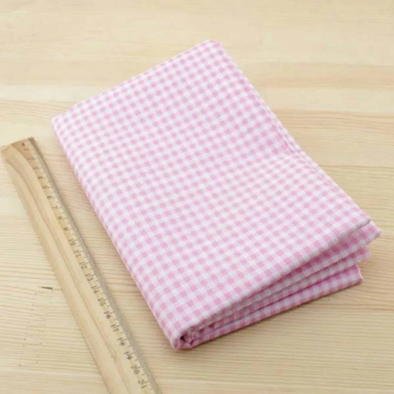 Booksew 7pcs 50cmx50cm Pink Cotton Fat Quarter Tilda Doll Tissue Patchwork Quilting Fabric DIY Cloth Textile Telas Tulle Tecidos