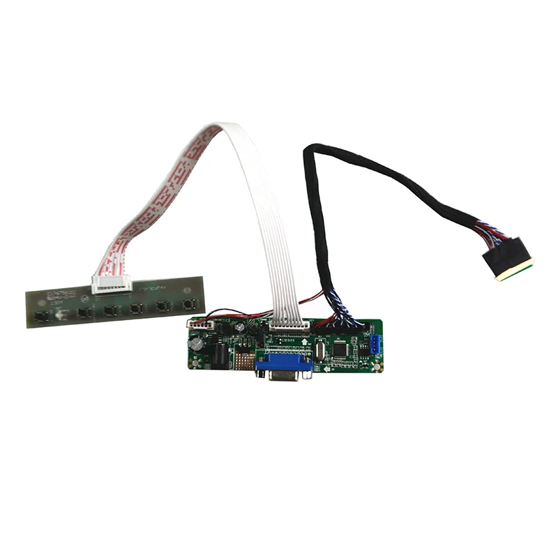 VGA LVDS LCD مجموعة لوحة تحكم ، شاشة LED ، 14 "، 1600x900 ، B140RW01 ، B140RW02 ، B140RW03