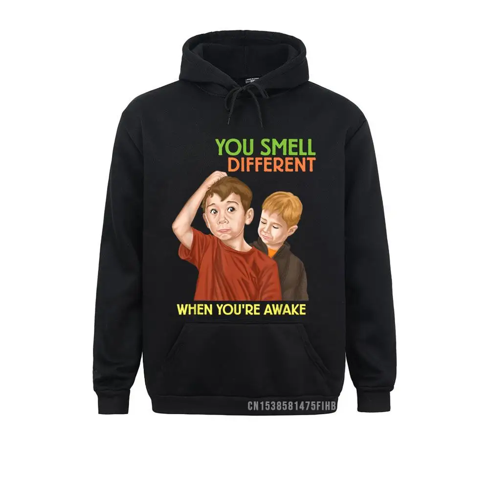 

You Smell Different Sarcastic Harajuku Funny Ironic Meme Hoodie Cheap Men Sweatshirts Hoodies Winter Hoods Winter Fall