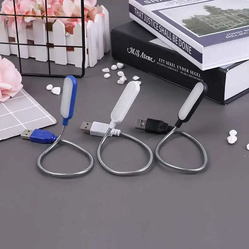 6 LED USB okuma ışığı taşınabilir USB LED Mini kitap ışık esnek masa lambası