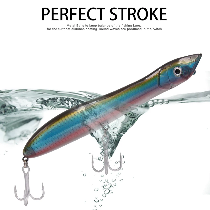 Wondershot B01 Popper Topwater – Señuelo de superficie para lubina - imagen 2