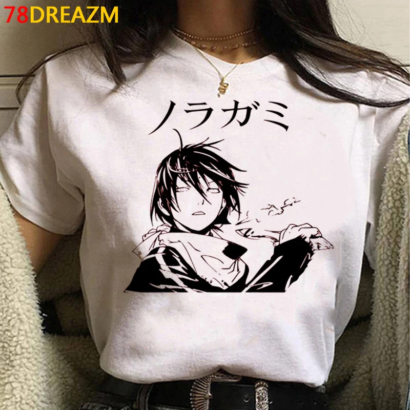 Noragami Yato t-shirt top tees women couple clothes casual couple aesthetic harajuku t shirt vintage