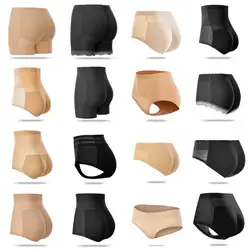 Women Fake Buttocks Sexy Fake ass panties Rich buttocks Padded hip pads thicken hips Seamless Women Hip Up Plus Size Safety pant