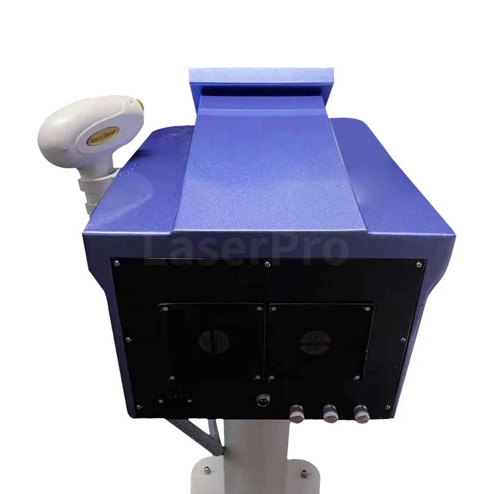 Láser de diodo de platino de hielo 808nm, depilación corporal rápida y permanente, tres longitudes de onda, 1064/755/808nm, máquina portátil para toda la piel