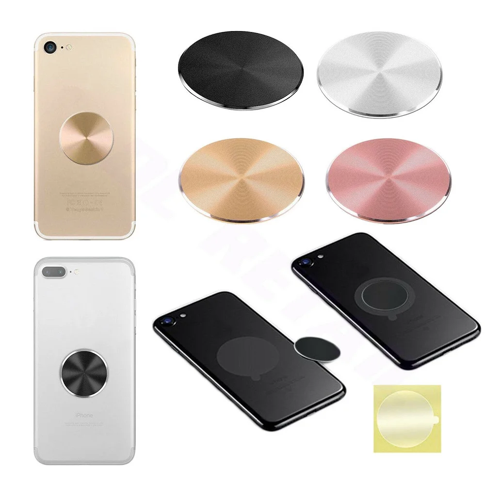 

Magnetic Car Phone Holder Metal Stickers Universal Ultra Slim Iron Sheet for Strong Magnet Car Mount Cellphone Holder Stand