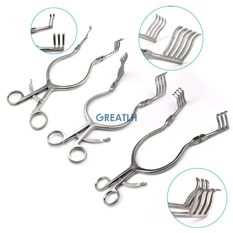 Stainless Steel Weitlaner Retractor Self-Retaining Retractor Veterinary Surgical Instruments