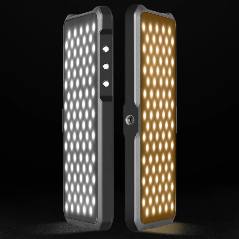 QZSD Pocket Size Portable 180 Beads Led Video Light Built-in 4500mAh Battery Aluminum Shell Camera Studio Photograph Fill Light