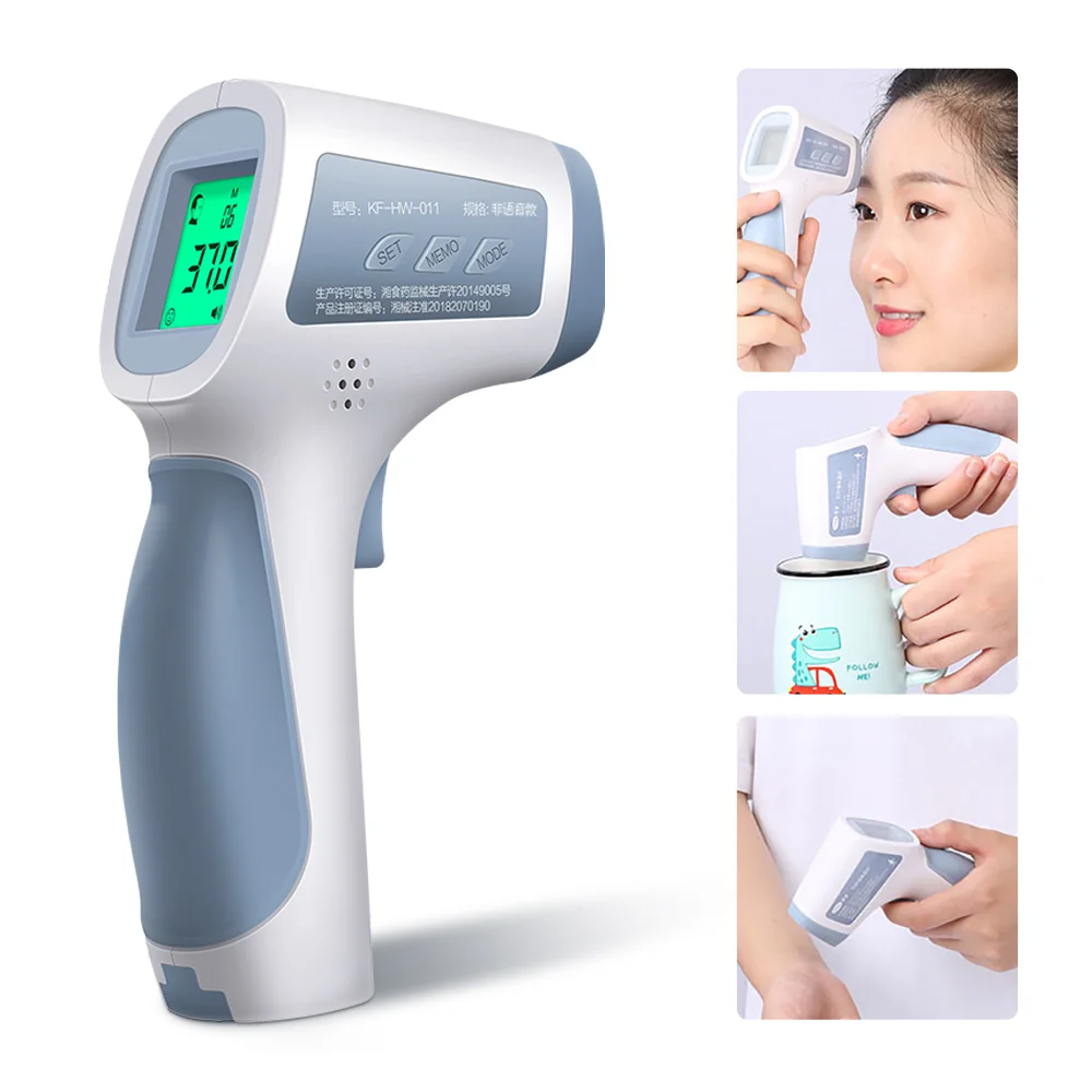 Cofoe Digital Forehead Infrared Thermometer Non-Contact Body Temperature Fever Measurement Tool for Baby/Adults